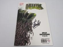 Stan Lee The Incredible Hulk signed autographed comic book PAAS COA 549