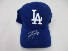 Freddie Freeman of the LA Dodgers signed autographed baseball hat PAAS COA 233