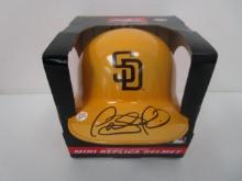 Fernando Tatis Jr of the San Diego Padres signed autographed mini batting helmet PAAS COA 711
