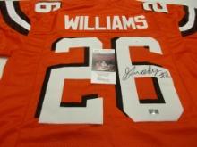 Greedy Williams of the Cleveland Browns signed autographed football jersey JSA COA 223