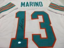 Dan Marino of the Miami Dolphins signed autographed football jersey TAA COA 602