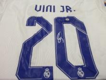Vinicius Junior of Real Madrid signed autographed soccer jersey PAAS COA 422