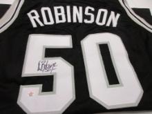David Robinson of the San Antonio Spurs signed autographed basketball jersey PAAS COA 428
