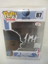 Ja Morant of the Memphis Grizzlies signed autographed Funko Pop PAAS COA 662