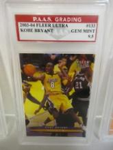 Kobe Bryant LA Lakers 2003-04 Fleer Ultra #133 graded PAAS Gem Mint 9.5