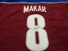 Cale Makar of the Colorado Avalanche signed autographed hockey jersey PAAS COA 227