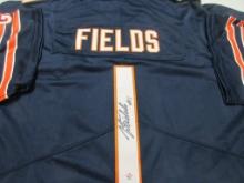 Justin Fields of the Chicago Bears signed autographed football jersey PAAS COA 310