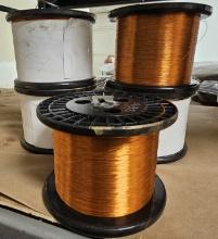 (5) Spools Copper Magnet Wire 30 MM