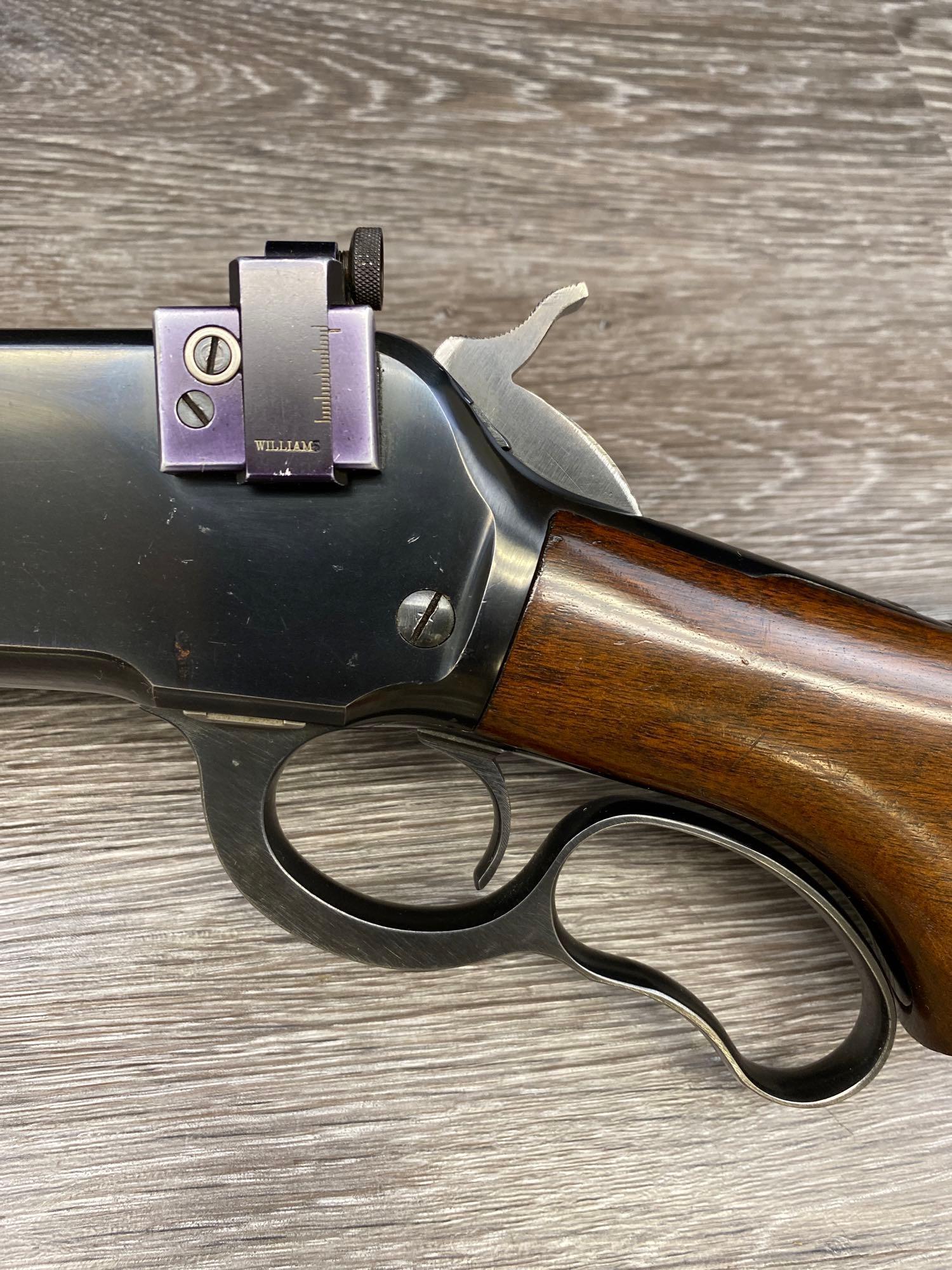 WINCHESTER MODEL 71 LEVER ACTION RIFLE .348 WCF CALIBER (CIRCA 1954).