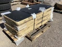 PALLET OF WOOD TABLE TOPS