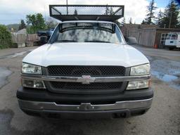 2003 CHEVROLET SILVERADO 1500 DUMP TRUCK