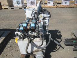 HYDRA PRODUCTS ELECTRIC HYDRAULIC POWER STATION W/ VALVES