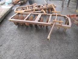 VINTAGE 8' DUAL BLADE DISC PLOW