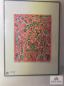 Keith Haring at Fun Gallery 3-27-83