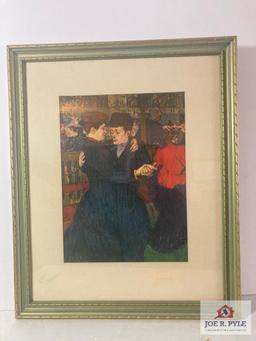 Toulouse-Lautrec 'Two women Waltzing'