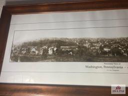 Modern panorama view of Washington PA circa 1911 39 x 15