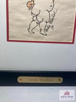 Original Drawing by Andy Warhol