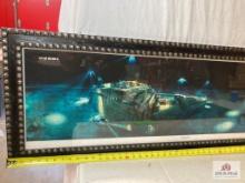 "Titanic 360" Panorama Poster By Yadegar Asisi Framed