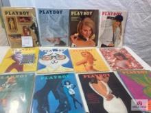 1967 Playboy Magazines complete set of 12