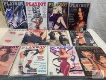 1988 Playboy Magazines complete set of 12