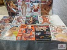 2005 Playboy Magazines complete set of 12
