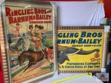 1900's "Ringling Brothers Barnum & Bailey:Girls On Horses" & Elephant Circus Posters