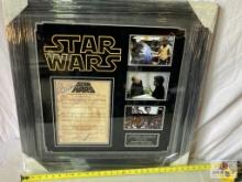 "Star Wars I" Lucas/Williams Signed Photo Frame