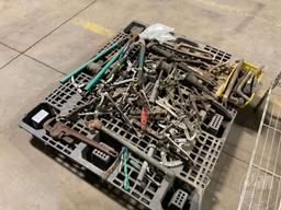 PALLET OF, PULLERS, CUTTERS, WRENCHES, ALLEN WRENCHES