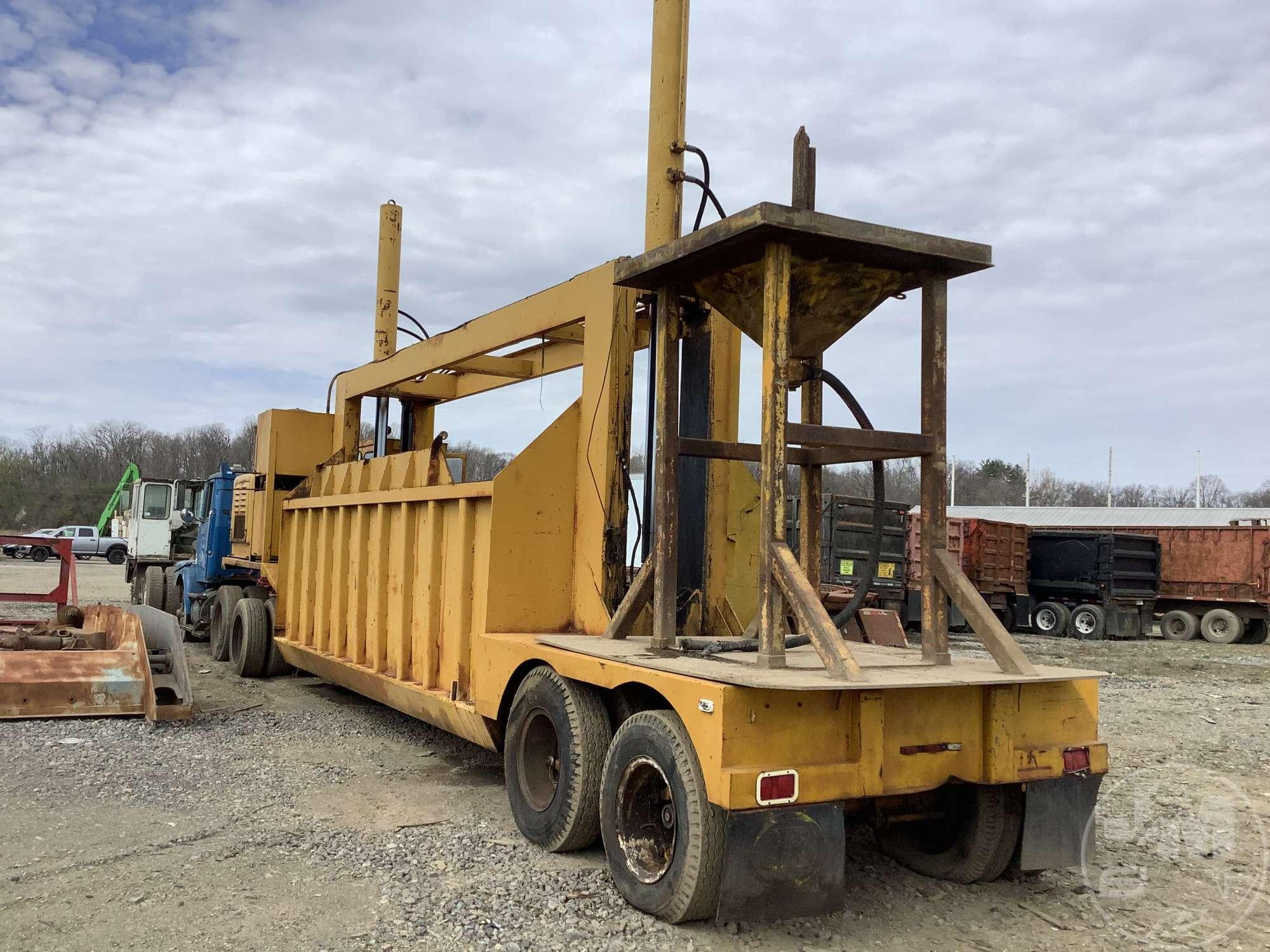 MAC CORPORATION  1991 BIG MAC SN: 90410691 AUTOMOBILE CRUSHER/FLATNER