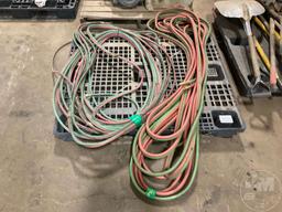 CUTTING TORCH HOSE SETS, QTY OF 2 HOSES, APPROX. 100’......