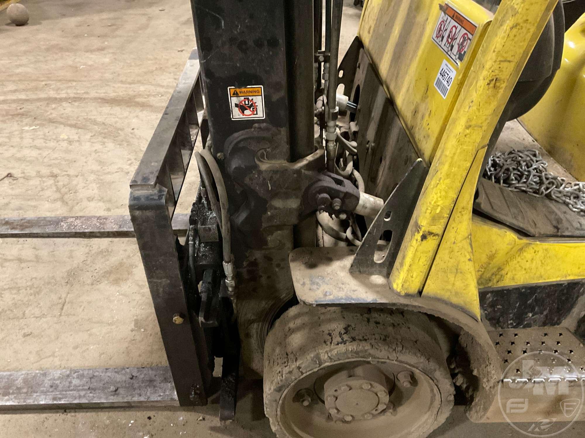 HYSTER S40FT CUSHION TIRE FORKLIFT SN: G187V02541M