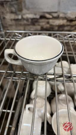 Don Dishwasher Racks W/ All Tea Cups