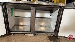True TUC-48 Stainless Worktop Cooler W/ Casters
