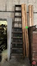 Wood Ladder 10ft