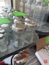 Glass Sugar Serving Jars