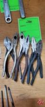 Assorted Lot Of Pliers (One Money, Vary Sizes)
