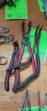 Assorted Lot Of Pliers (One Money)