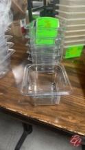 NEW Turbo-Air Cambro Inserts 1/6 Size 4" Deep