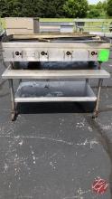 Flat Top Grill With Stand