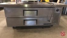 True Refrigeration 2 Drawer Cabinet On Casters
