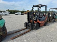 TOYOTA 7FGCU20 CUSHION TIRE FORKLIFT