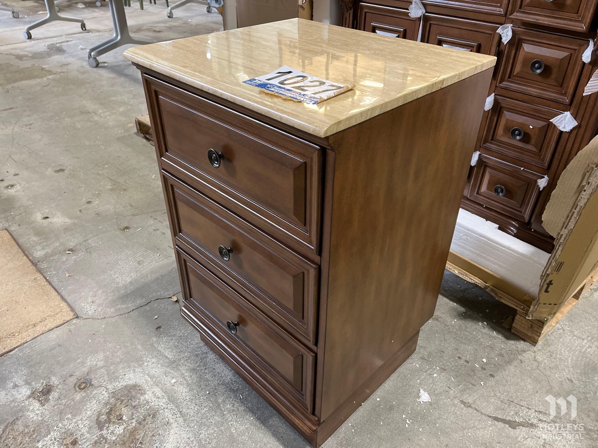 Silkroad Bathroom Vanity and Side Table