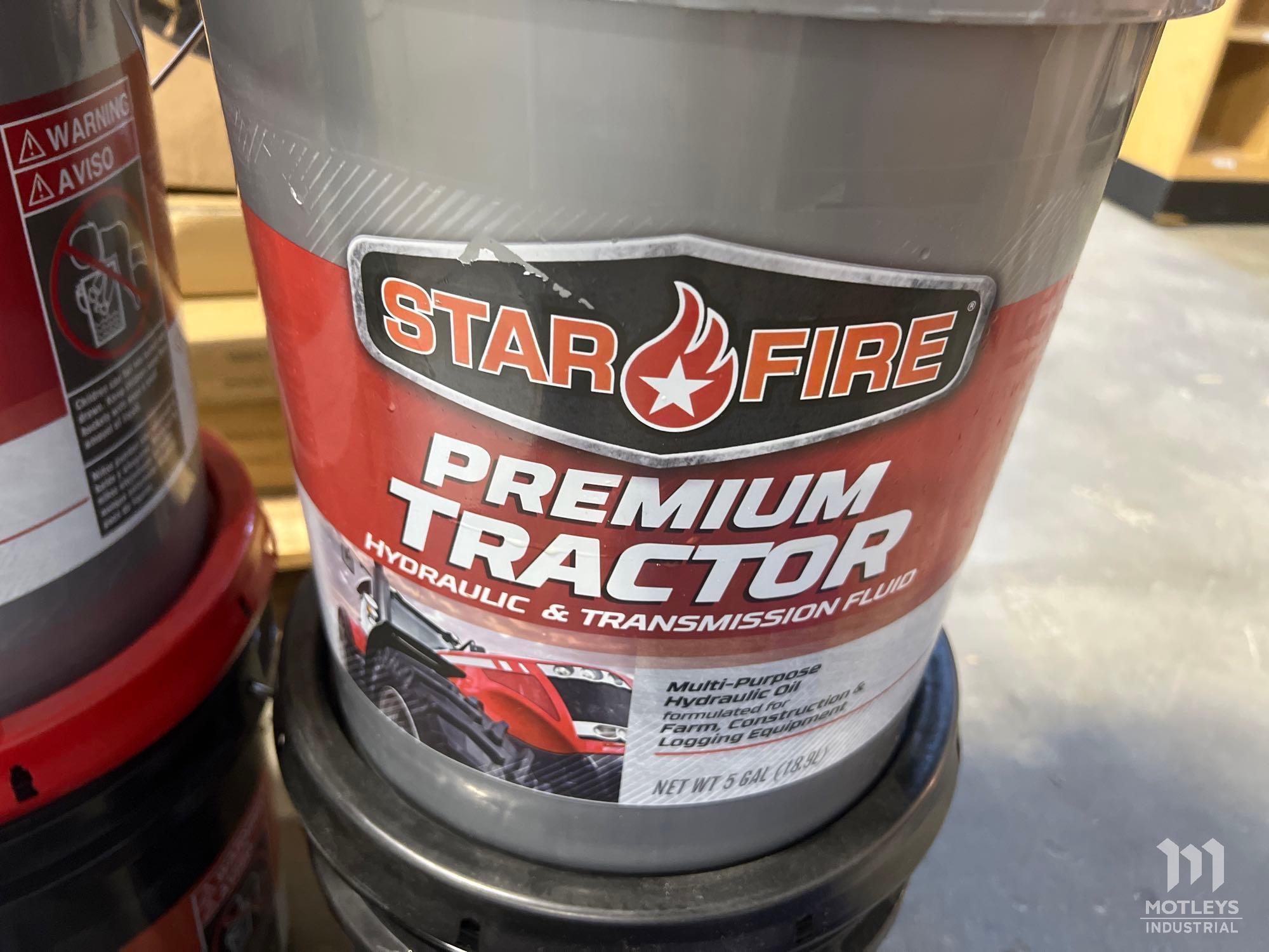 Lot of Hydraulic Oil, Transmission Fluid and Concrete Sealer