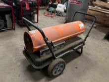 Dayton Portable Oil- Fired Heater, 170,000 BTU