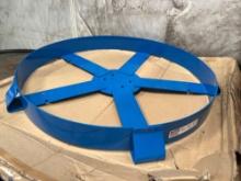 5 Wheel Steel Hi Load Drum Dolly