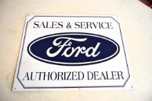 Metal Ford sign