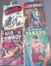 (2) The Lone Ranger, Kid Cowboy, Tarzan
