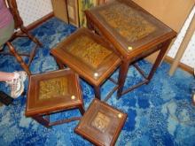 Carved Nested Tables (4)