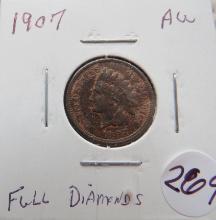 1907-Indian Head Cent