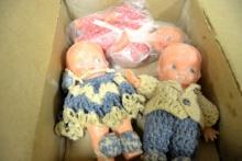 Plastic baby dolls